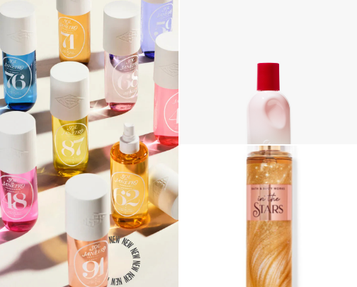 Perfume scents! cover photo collage