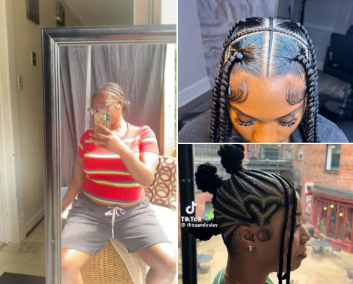 Black girl hairstyles💇🏾‍♀️⚡️ cover photo collage
