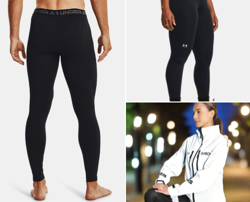 Winter Running gear cover photo collage