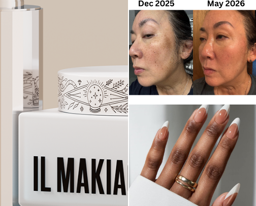 Timeless, Next Chapter Glow-Up Essentials cover photo collage
