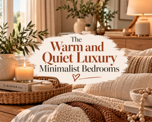 The Warm & Quiet Luxury-Minimalist Bedrooms cover photo collage