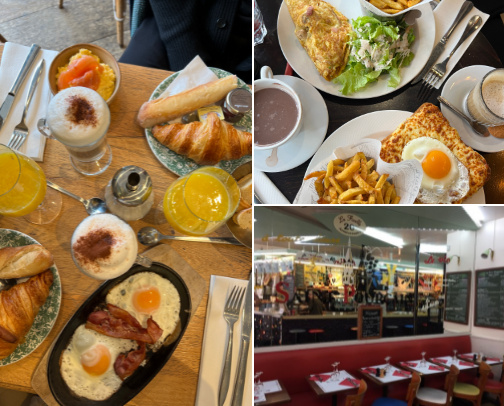 Cafes & Cuisine: My Paris Picks cover photo collage