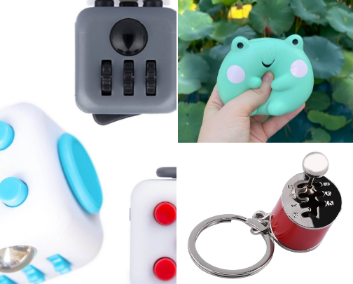 Fidget toys! cover photo collage