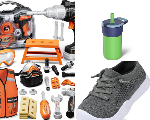 Toddlers Best Items cover photo collage