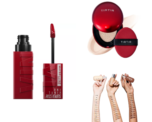 Makeup is the finishing touch, the final accessory. cover photo collage