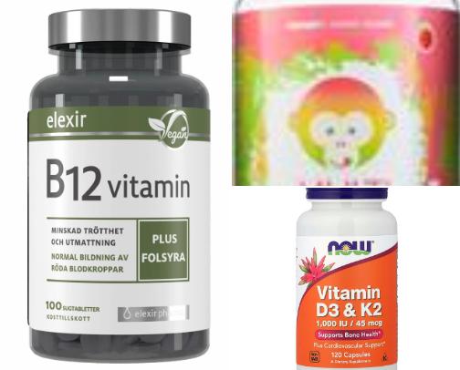 💚 Healthy Habits & Vitamins cover photo collage