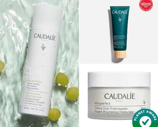 Caudalie glow rituals ✨ cover photo collage