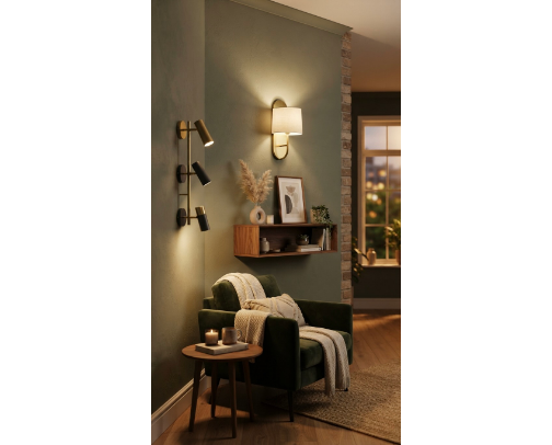 Modern Accent Lighting & Cozy Corner Decor Ideas for Living Rooms cover photo collage