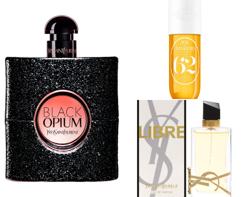 Perfumes and body mist's🌸 cover photo collage