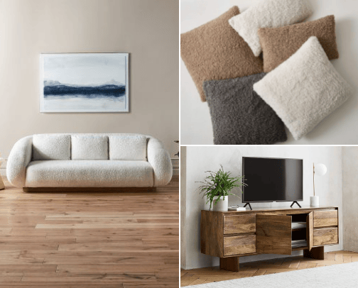 1. Living room idea cover photo collage