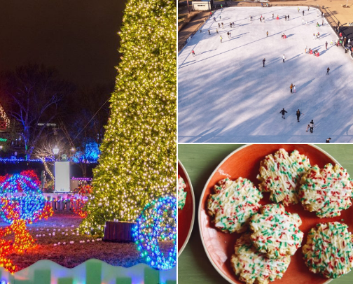 Things to do during chirstmas🎄 cover photo collage