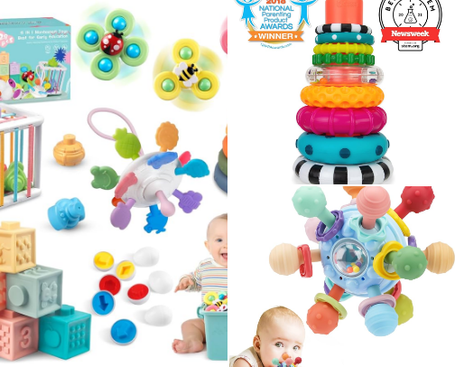 Infant Toy Wishlist cover photo collage