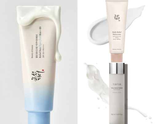 Korean skincare routine I swear by! ✨🥳 cover photo collage