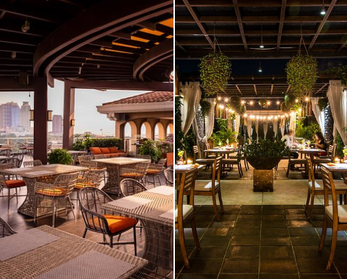 dining destination cover photo collage