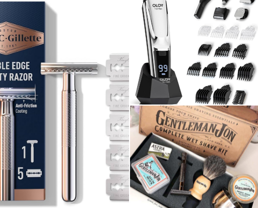 Men's Skincare Essentials cover photo collage