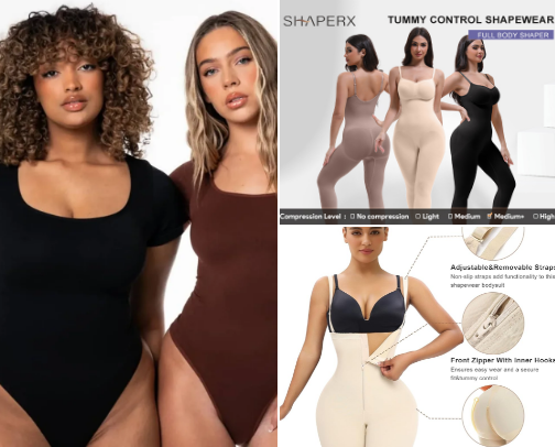 Shapewear Recs cover photo collage
