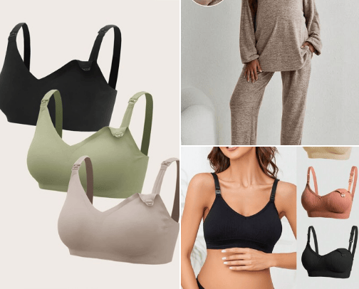 affordable maternity finds for pregnancy cover photo collage