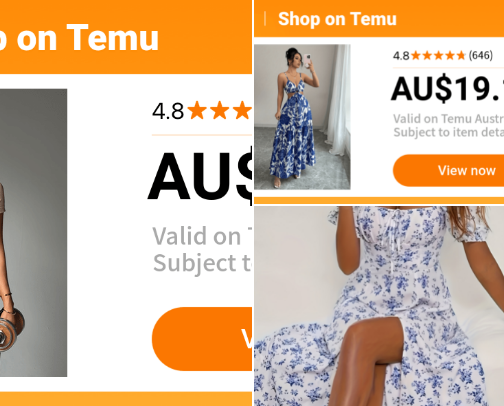 Best Temu clothing finds cover photo collage