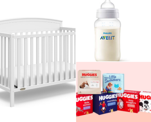 Absolute ESSENTIALS for baby’s first year!! cover photo collage