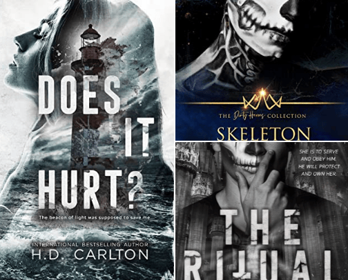 dark romance cover photo collage
