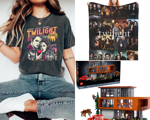 Twilight Saga Merch 🧛🏻‍♂️👩🏻 cover photo collage