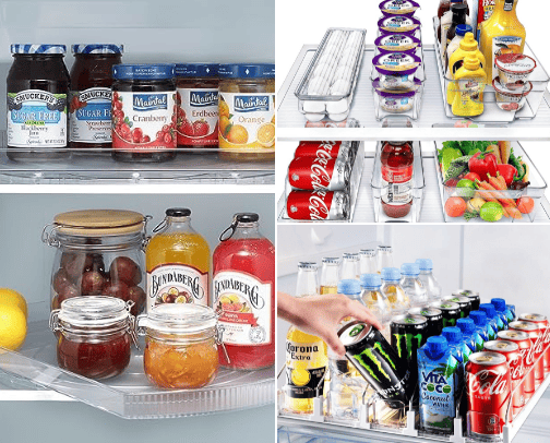 Fridge Organization cover photo collage