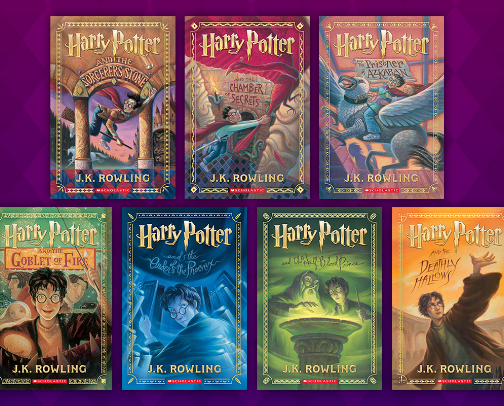 Harry Potter Series cover photo collage