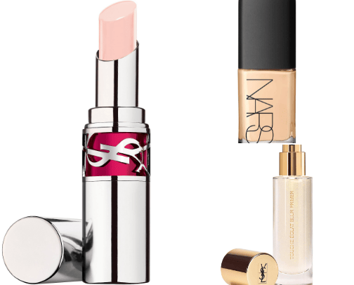 Make up + everyday essentials cover photo collage