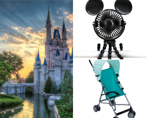 Toddler Essentials for Disney World cover photo collage