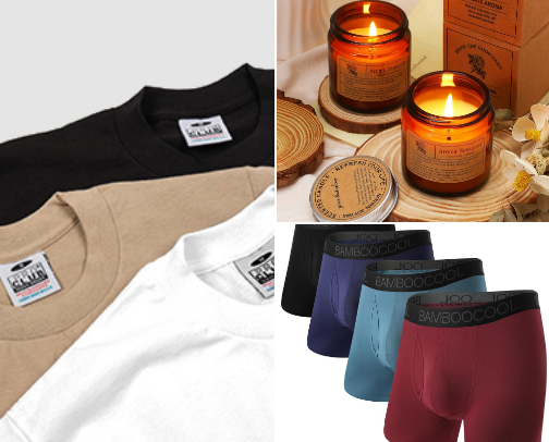 Gifts For Him cover photo collage