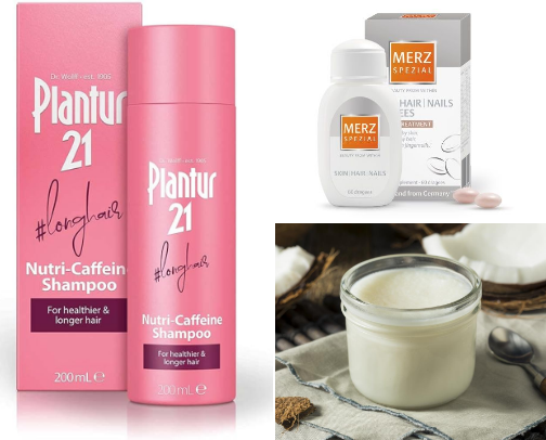 Product with which I recovered my hair cover photo collage