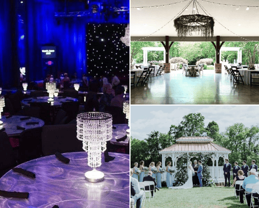 Maryville, TN Wedding Venues cover photo collage