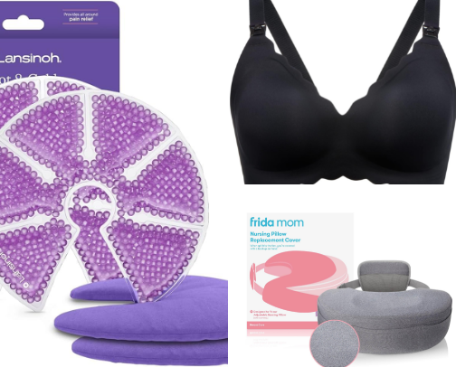 postpartum survival kit ⛑️🩹 cover photo collage