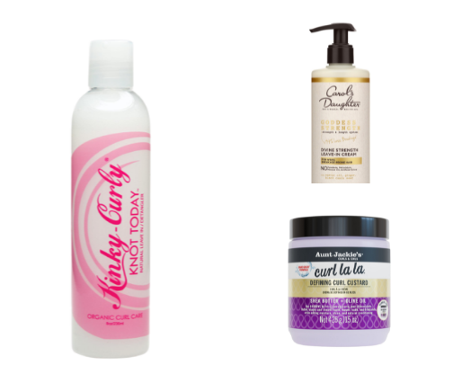 Curly hair care cover photo collage