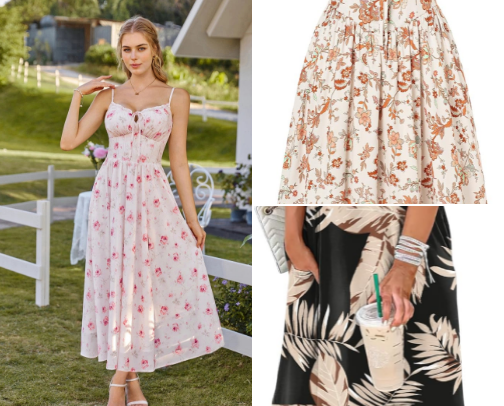 Summer dresses I love cover photo collage