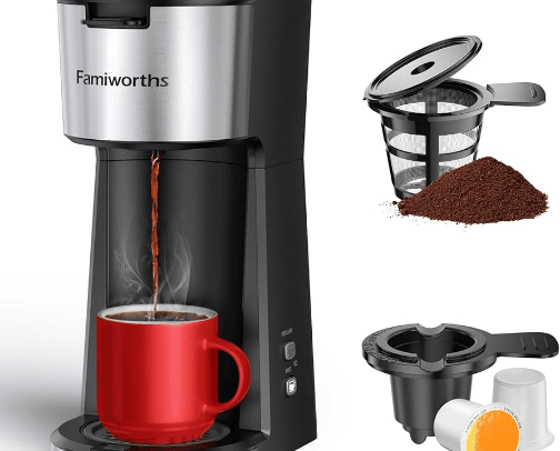 Coffee maker cover photo collage