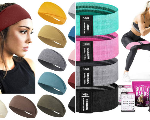 Workout essentials cover photo collage