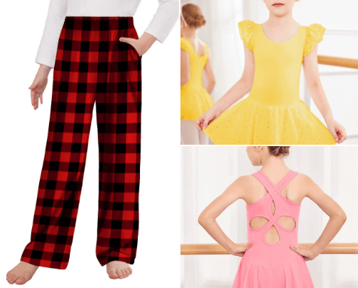 Girls clothes and accessories cover photo collage