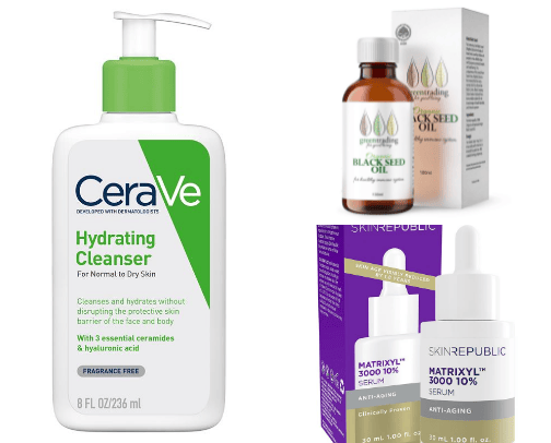 SKIN CARE cover photo collage