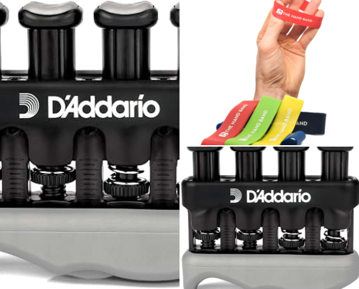 Finger Strengthening Tools That Actually Fixed My Sloppy Barre Chords cover photo collage