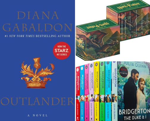 My favorite book recs cover photo collage
