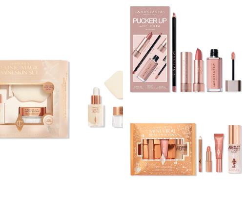 Affordable make up sets 🤩 cover photo collage