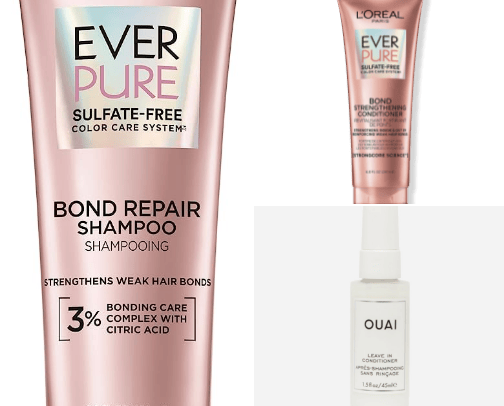 fav hair products cover photo collage