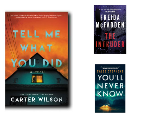 Thriller Books I could NOT put down!! cover photo collage