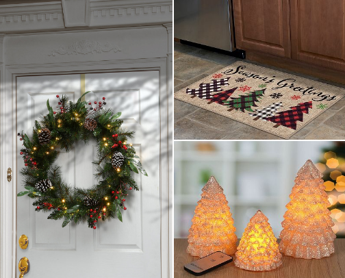 What a Rustic Christmas! cover photo collage