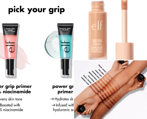 the BEST makeup products cover photo collage