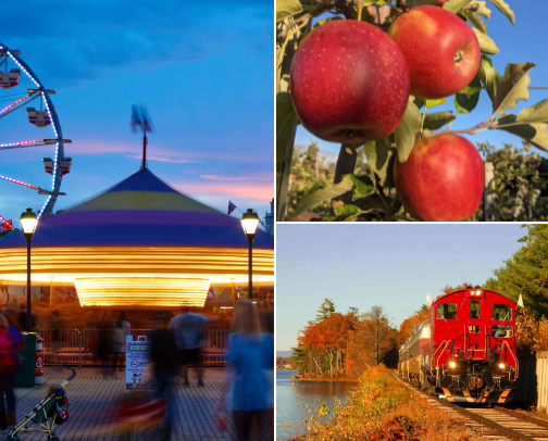New England Fall cover photo collage