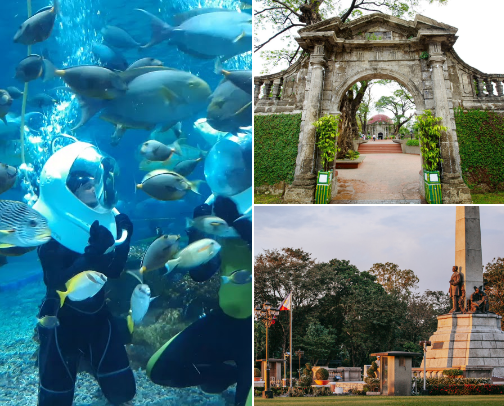 Tourist Attractions in Manila, Philippines cover photo collage