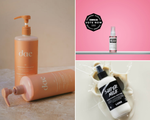 my ride or die hair products cover photo collage