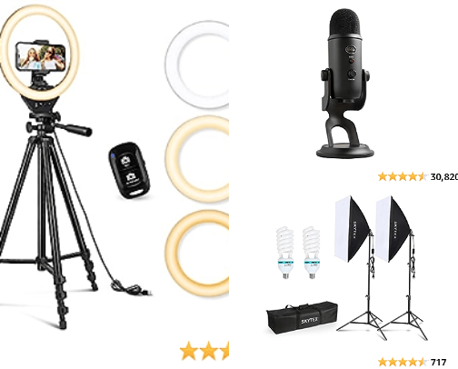 My MUST HAVES for content creation cover photo collage